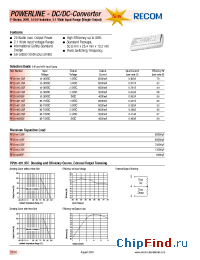 Datasheet RP20-241.8SF manufacturer Recom